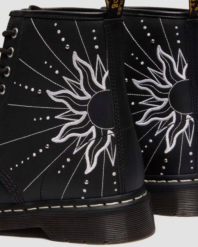 1460 SOLAR FLARE Reclaimed Leather Lace Up Boots 1460 SOLAR FLARE Reclaimed Leather Lace Up Boots