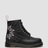 1460 SOLAR FLARE Reclaimed Leather Lace Up Boots 1460 SOLAR FLARE Reclaimed Leather Lace Up Boots