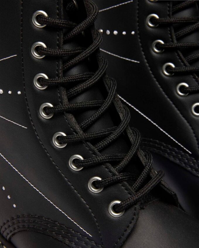 1460 SOLAR FLARE Reclaimed Leather Lace Up Boots 1460 SOLAR FLARE Reclaimed Leather Lace Up Boots