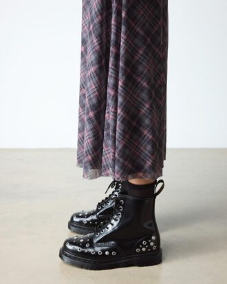1460 Studded Buttero Leather Boots