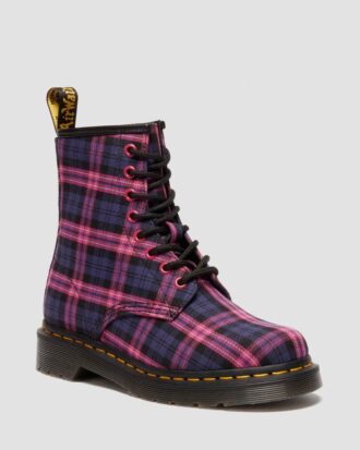 1460 Tartan Lace Up Boots 1460 Tartan Lace Up Boots