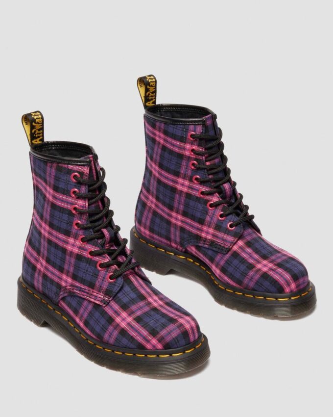 1460 Tartan Lace Up Boots 1460 Tartan Lace Up Boots