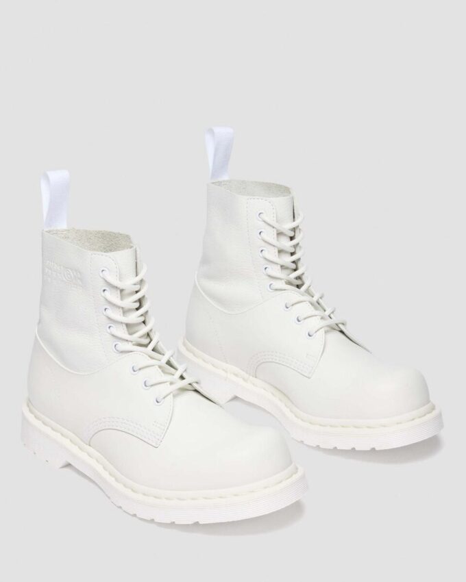 1460 Twist MM6 Smooth + Virginia Leather Lace Up Boots 1460 Twist MM6 Smooth + Virginia Leather Lace Up Boots