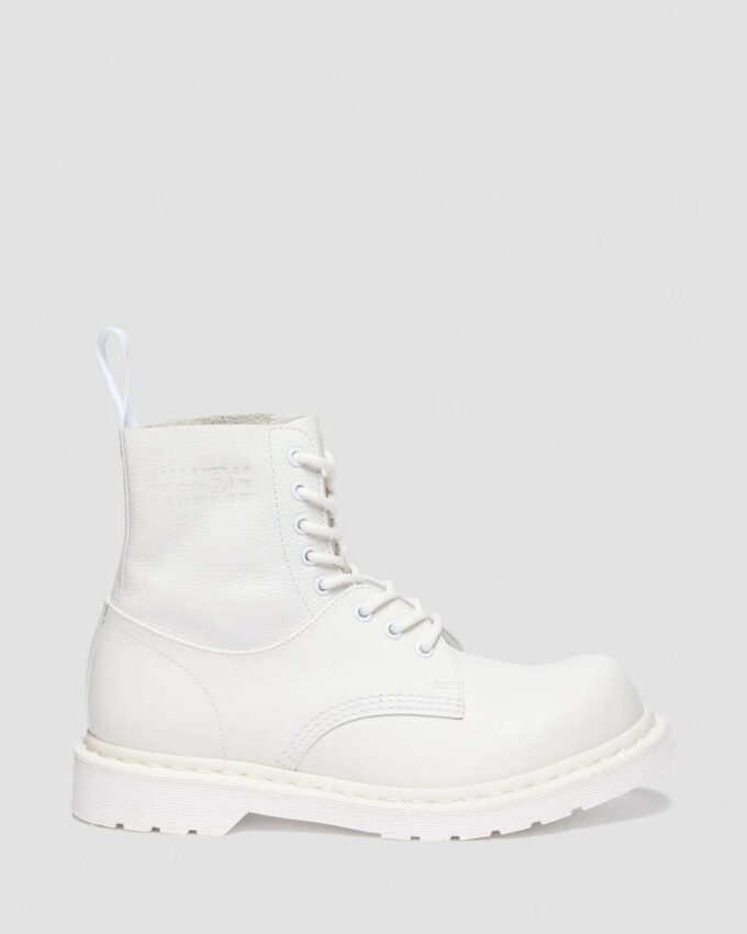 1460 Twist MM6 Smooth + Virginia Leather Lace Up Boots 1460 Twist MM6 Smooth + Virginia Leather Lace Up Boots