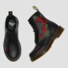 1460 Vonda Floral Leather Lace Up Boots 1460 Vonda Floral Leather Lace Up Boots