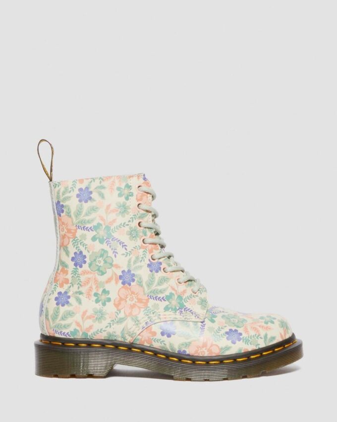 1460 Vonda Floral Reclaimed Leather Boots 1460 Vonda Floral Reclaimed Leather Boots