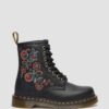 1460 VONDA TF Reclaimed Leather Floral Print Lace Up Boots 1460 VONDA TF Reclaimed Leather Floral Print Lace Up Boots