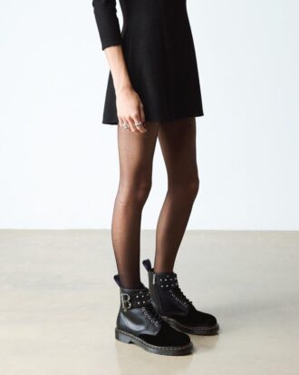 1460 Wednesday Velvet Boots
