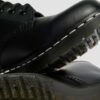 1460 White Stitch Smooth Leather Lace Up Boots