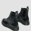 1460 White Stitch Smooth Leather Lace Up Boots