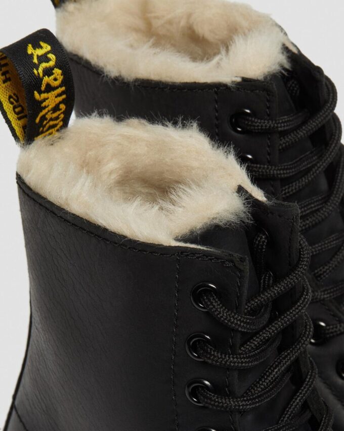 1460 Women's Faux Fur Lined Lace Up Boots 1460 Women's Faux Fur Lined Lace Up Boots