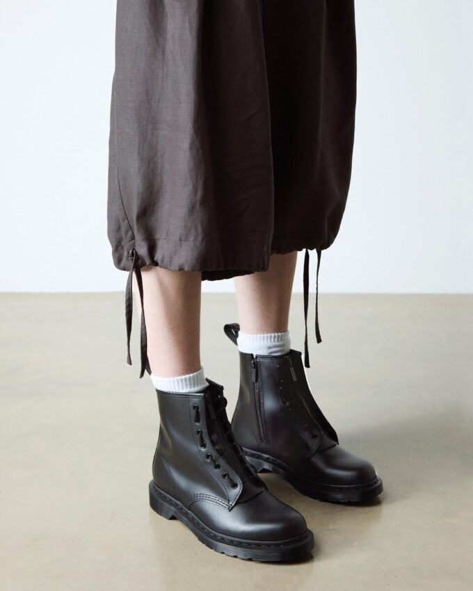 1460 ZIP MONO Smooth Leather Boots