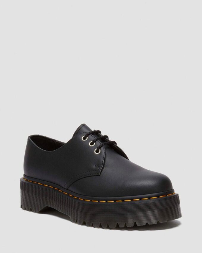 1461 Genix Nappa Reclaimed Leather Platform Oxford Shoes 1461 Genix Nappa Reclaimed Leather Platform Oxford Shoes