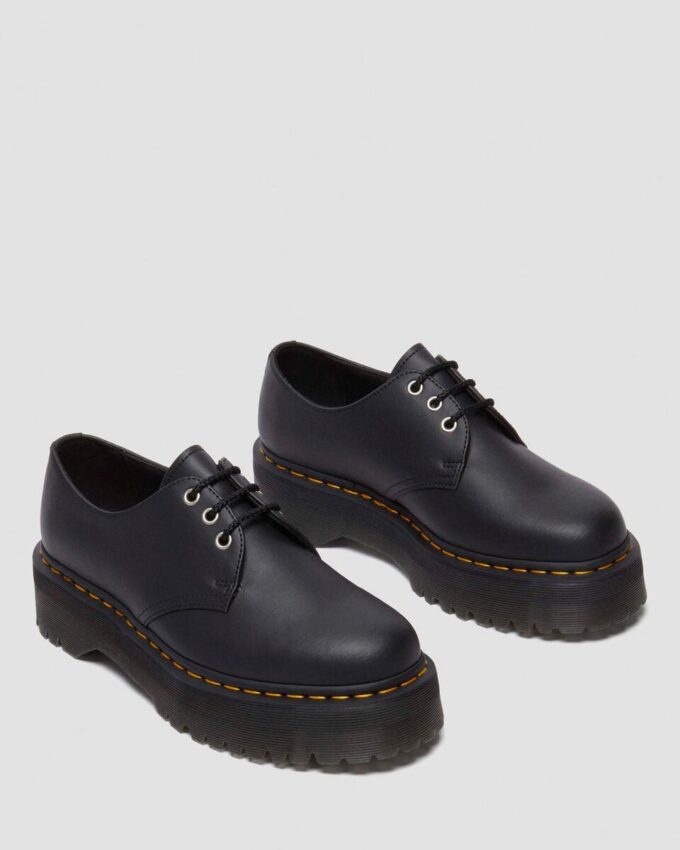 1461 Genix Nappa Reclaimed Leather Platform Oxford Shoes 1461 Genix Nappa Reclaimed Leather Platform Oxford Shoes