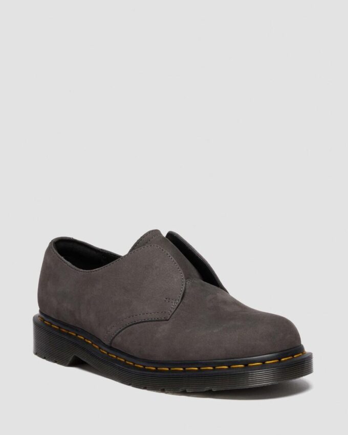 1461 LACELESS Soft Nubuck Slip On Shoes 1461 LACELESS Soft Nubuck Slip On Shoes