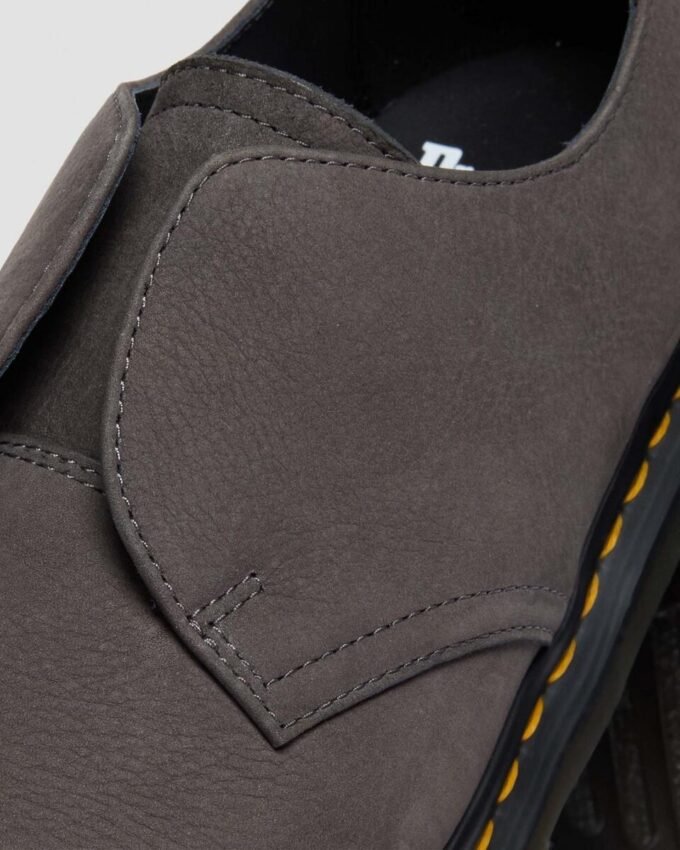 1461 LACELESS Soft Nubuck Slip On Shoes 1461 LACELESS Soft Nubuck Slip On Shoes