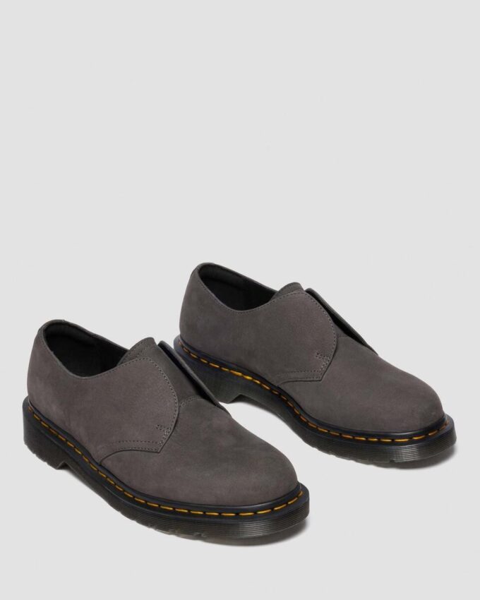 1461 LACELESS Soft Nubuck Slip On Shoes 1461 LACELESS Soft Nubuck Slip On Shoes