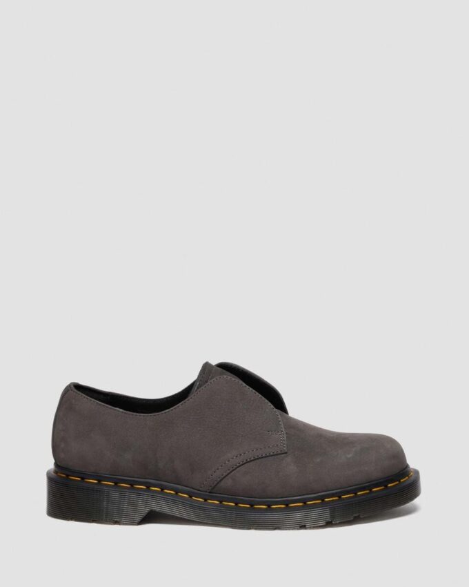 1461 LACELESS Soft Nubuck Slip On Shoes 1461 LACELESS Soft Nubuck Slip On Shoes
