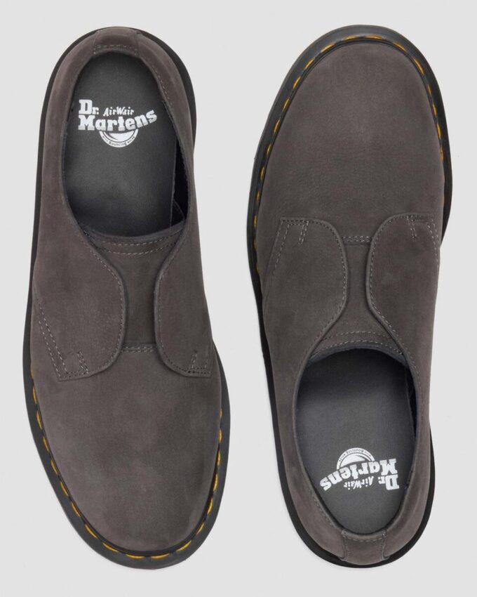 1461 LACELESS Soft Nubuck Slip On Shoes 1461 LACELESS Soft Nubuck Slip On Shoes