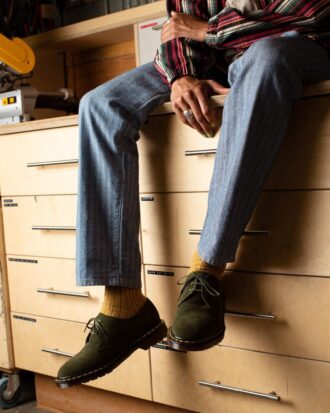 1461 Made in England Buck Suede Oxford Shoes