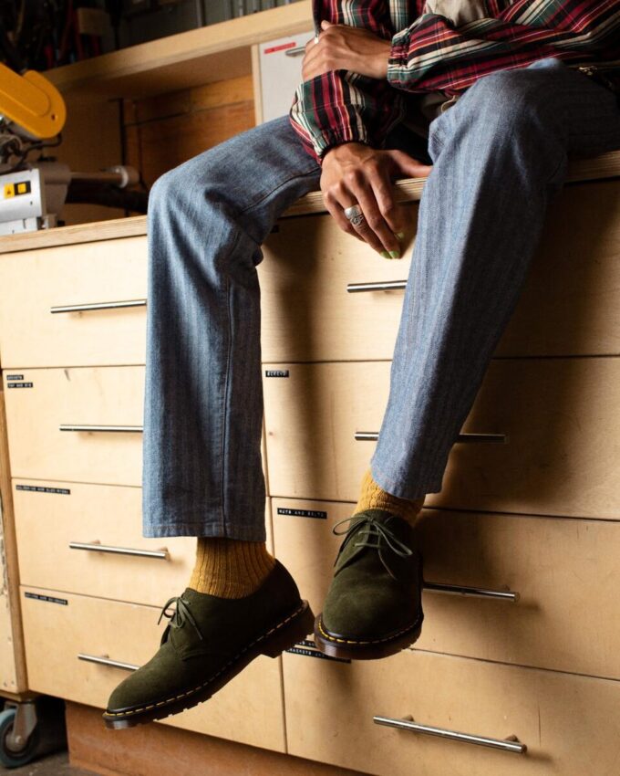 1461 Made in England Buck Suede Oxford Shoes 1461 Made in England Buck Suede Oxford Shoes