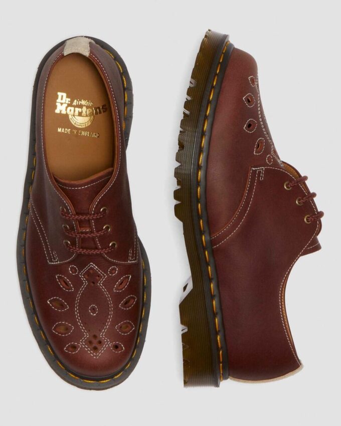 1461 Made in England Desert Oasis Suede Oxford Shoes