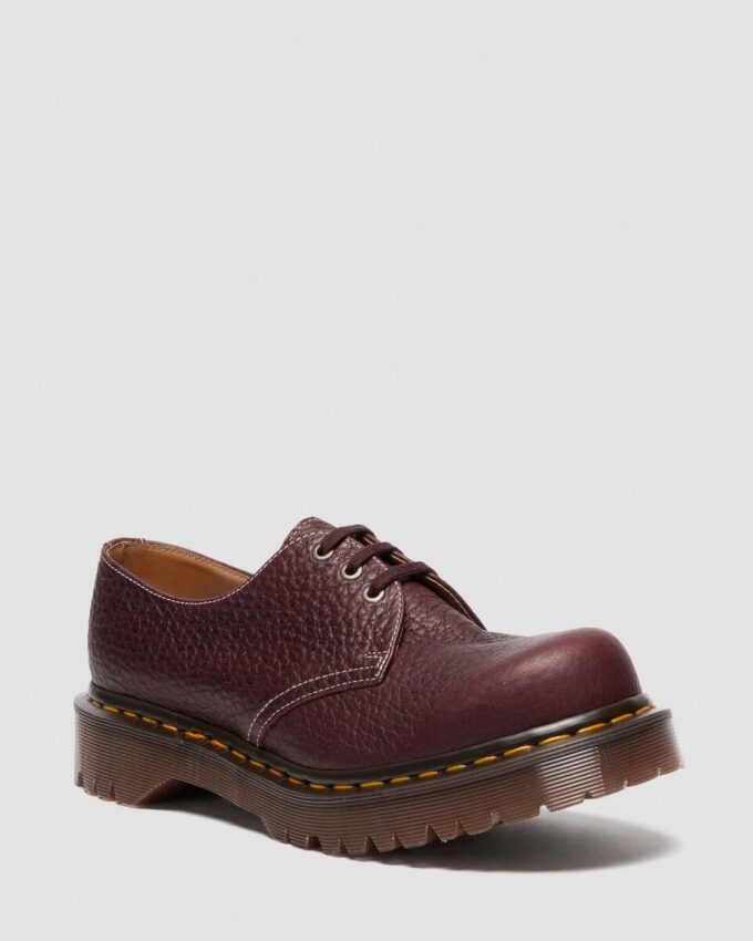 1461 Made in England Soft Boa Embossed Leather Bump Toe Shoes 1461 Made in England Soft Boa Embossed Leather Bump Toe Shoes