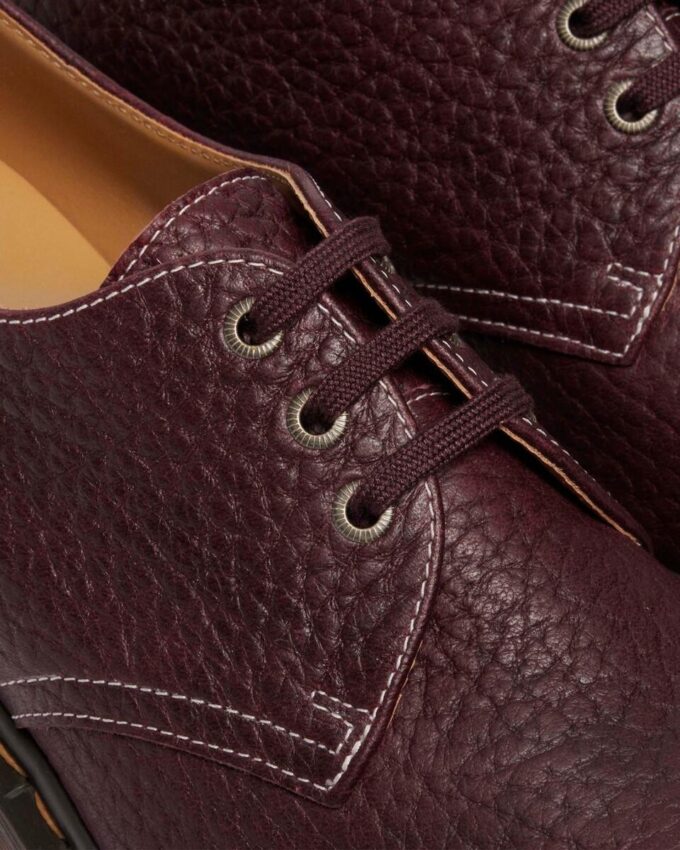 1461 Made in England Soft Boa Embossed Leather Bump Toe Shoes 1461 Made in England Soft Boa Embossed Leather Bump Toe Shoes