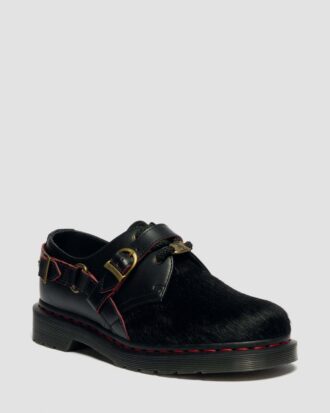 1461 YEAR OF THE HORSE Smooth & Hair On Leather Lace Up Shoes