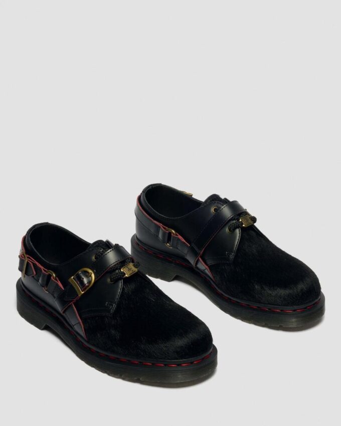 1461 YEAR OF THE HORSE Smooth & Hair On Leather Lace Up Shoes 1461 YEAR OF THE HORSE Smooth & Hair On Leather Lace Up Shoes