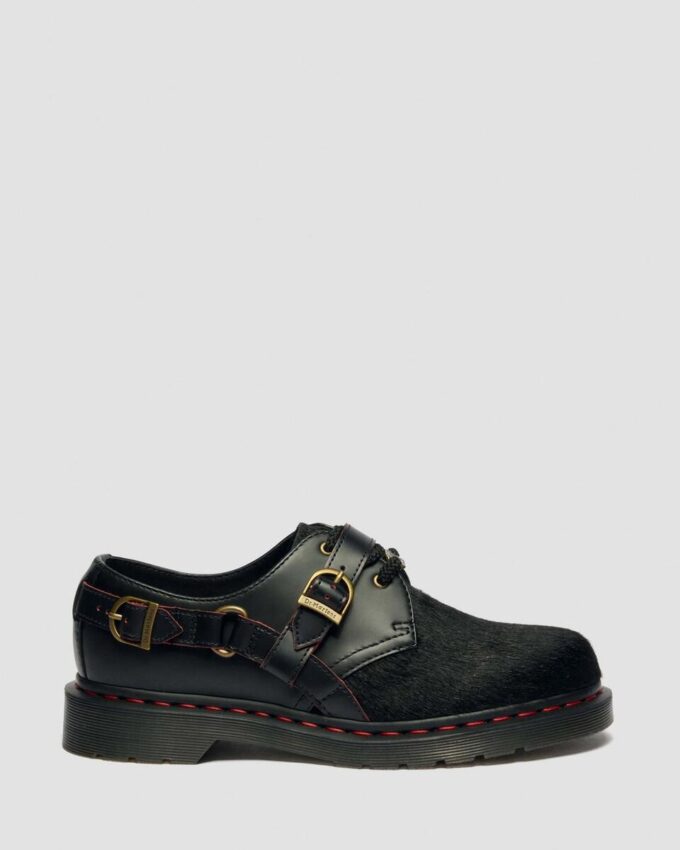 1461 YEAR OF THE HORSE Smooth & Hair On Leather Lace Up Shoes 1461 YEAR OF THE HORSE Smooth & Hair On Leather Lace Up Shoes