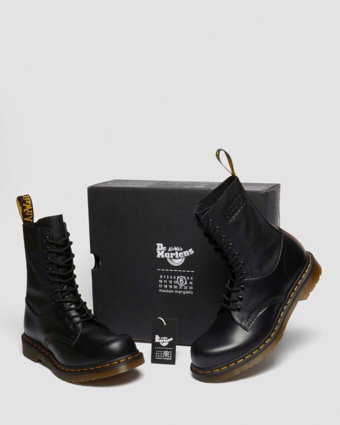 1490 / 1461 MM6 Leather Lace Up Boots