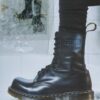 1490 / 1461 MM6 Leather Lace Up Boots