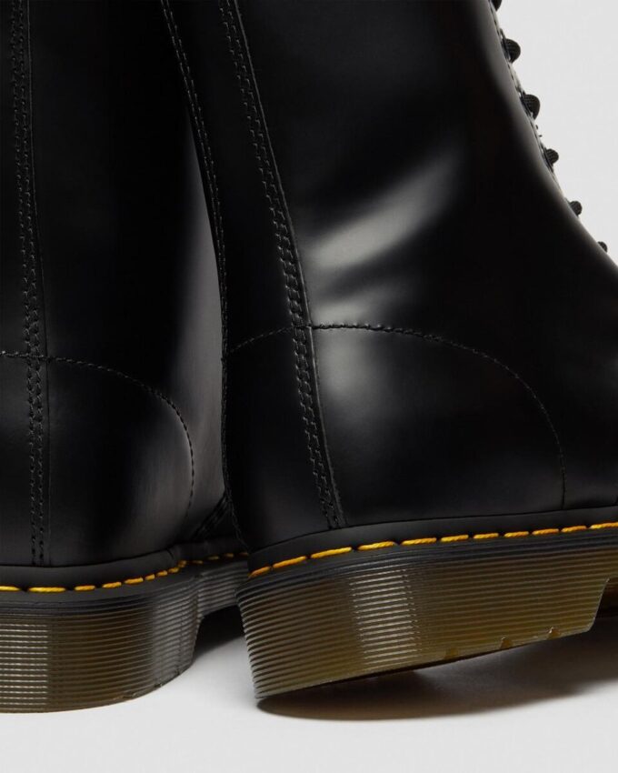 1490 Smooth Leather Mid Calf Boots 1490 Smooth Leather Mid Calf Boots