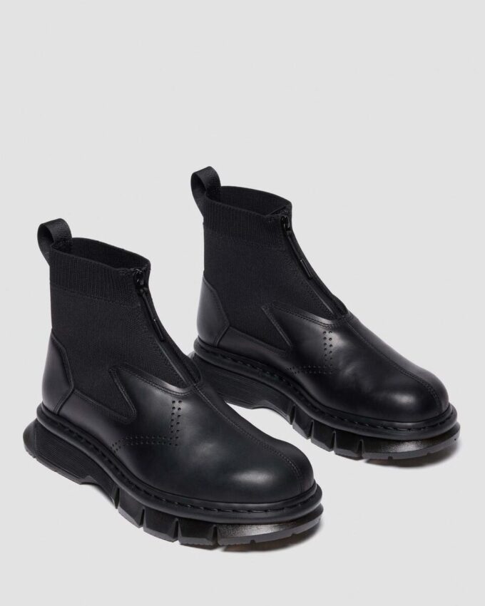 14XX QUBIST ZIP BOOT Soft Leather Zip Boots