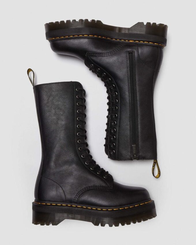 1B99 Pisa Leather Mid Calf Lace Up Boots 1B99 Pisa Leather Mid Calf Lace Up Boots