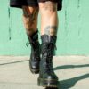 1B99 Pisa Leather Mid Calf Lace Up Boots 1B99 Pisa Leather Mid Calf Lace Up Boots