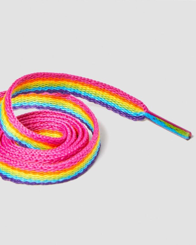 26 Inch Flat Rainbow Shoe Laces (3-Eye) 26 Inch Flat Rainbow Shoe Laces (3-Eye)