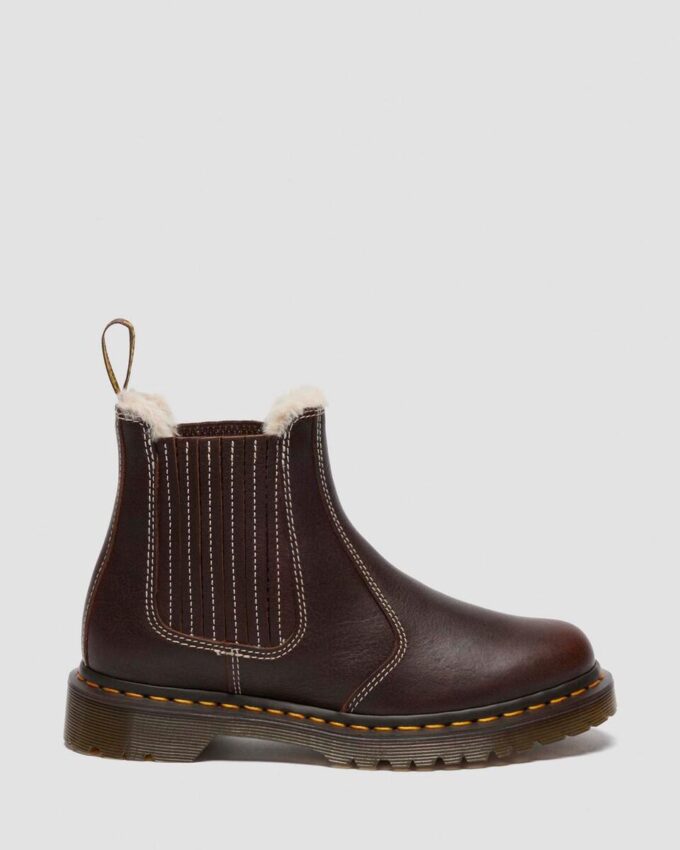 2976 Leonore II Faux Fur Lined Grizzly Leather Chelsea Boots 2976 Leonore II Faux Fur Lined Grizzly Leather Chelsea Boots
