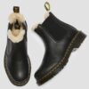 2976 Women's Women's Faux Fur Lined Chelsea Boots 2976 Women's Women's Faux Fur Lined Chelsea Boots