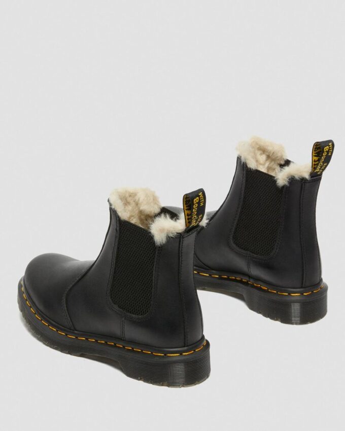 2976 Women's Women's Faux Fur Lined Chelsea Boots 2976 Women's Women's Faux Fur Lined Chelsea Boots