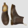 2976 Yellow Stitch Crazy Horse Leather Chelsea Boots 2976 Yellow Stitch Crazy Horse Leather Chelsea Boots