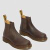 2976 Yellow Stitch Crazy Horse Leather Chelsea Boots 2976 Yellow Stitch Crazy Horse Leather Chelsea Boots