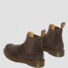 2976 Yellow Stitch Crazy Horse Leather Chelsea Boots 2976 Yellow Stitch Crazy Horse Leather Chelsea Boots