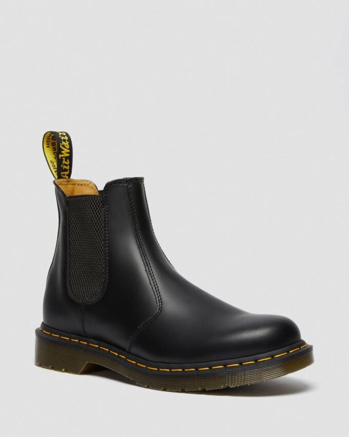2976 Yellow Stitch Smooth Leather Chelsea Boots 2976 Yellow Stitch Smooth Leather Chelsea Boots