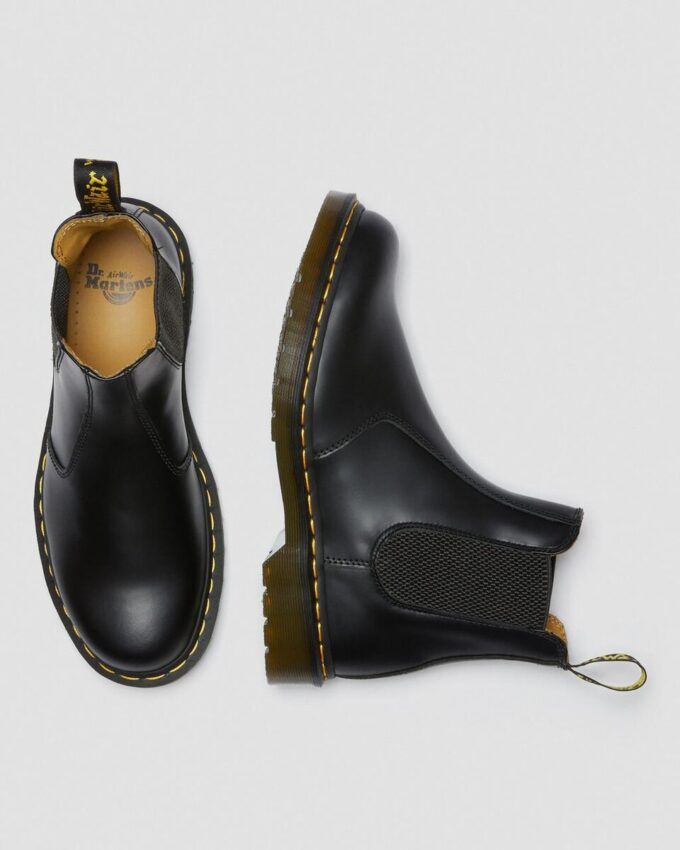 2976 Yellow Stitch Smooth Leather Chelsea Boots 2976 Yellow Stitch Smooth Leather Chelsea Boots
