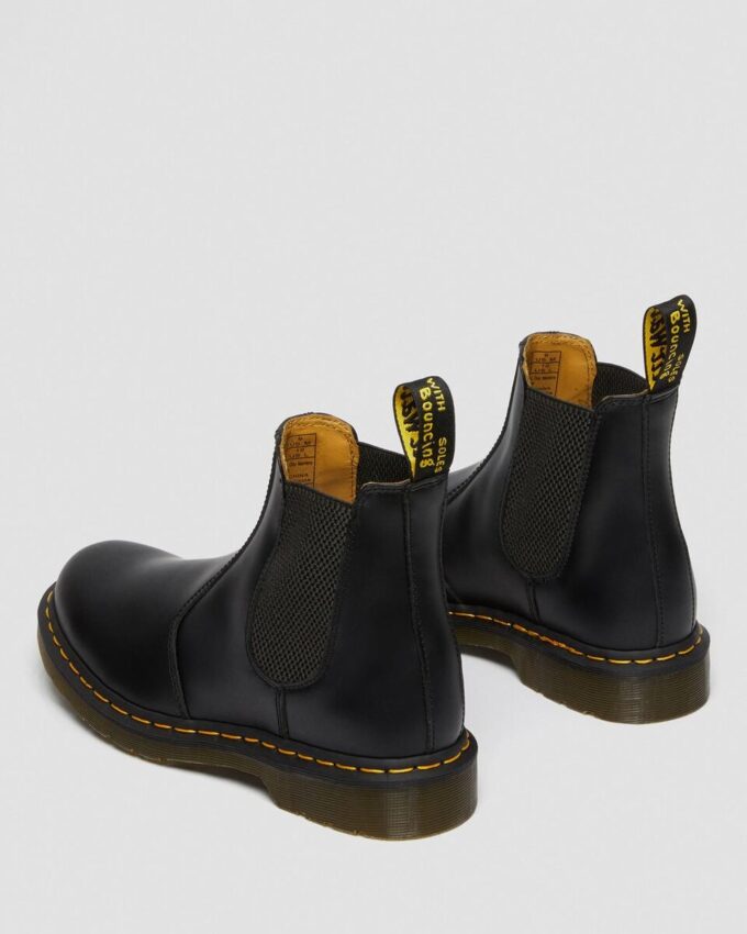 2976 Yellow Stitch Smooth Leather Chelsea Boots 2976 Yellow Stitch Smooth Leather Chelsea Boots