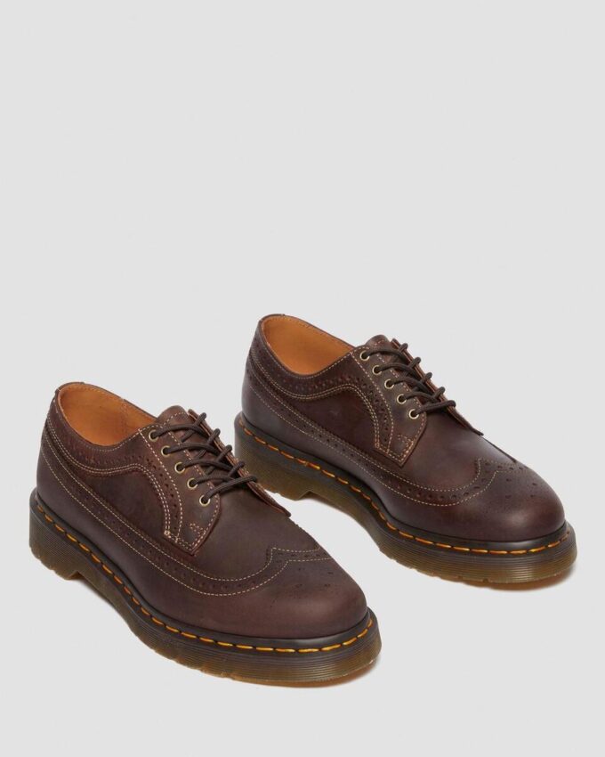 3989 Crazy Horse Leather Brogue Shoes 3989 Crazy Horse Leather Brogue Shoes