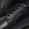 3989 Yellow Stitch Smooth Leather Brogue Shoes 3989 Yellow Stitch Smooth Leather Brogue Shoes