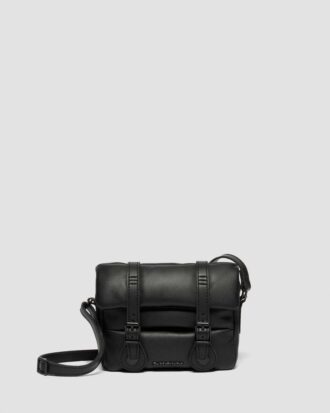 7 Inch Satchel Padded Leather Bag